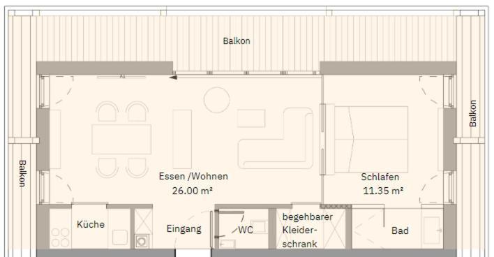 باد ويسي Alpin Chalet Trinkl - Adults Only Ab 16 Jahren الغرفة الصورة